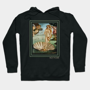 Botticelli's Birth of Venus is NOT PORN Hoodie